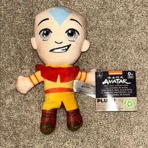 Nickelodeon Avatar Aang Plush - Red and Yellow
